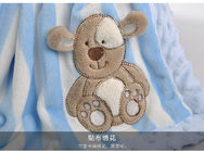 Super Soft And Warm Animal Print Baby Blanket , Kids Flannel Fleece Blanket